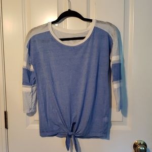 Long sleeve lounging shirt